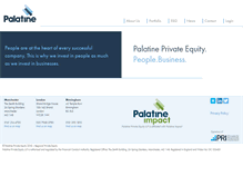 Tablet Screenshot of palatinepe.com